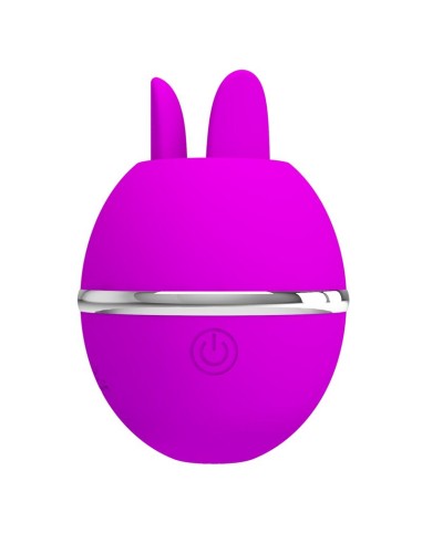 PRETTY LOVE - VIBRADOR DE SILICONA REDONDO GEMINI BALL MORADO Vibradores Lay-on Clítoris