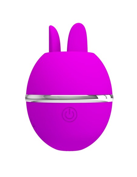 PRETTY LOVE - VIBRADOR DE SILICONA REDONDO GEMINI BALL MORADO Vibradores Lay-on Clítoris
