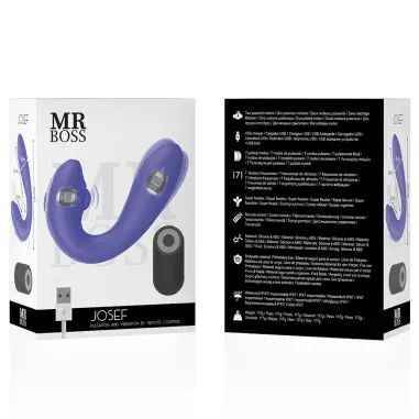 Josef Pulsation & Vibration Control Remoto para Parejas