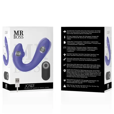 Josef Pulsation & Vibration Control Remoto para Parejas
