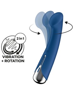 SATISFYER - SPINNING G-SPORT 1 VIBRADOR ROTADOR ROJO Vibradores Punto G