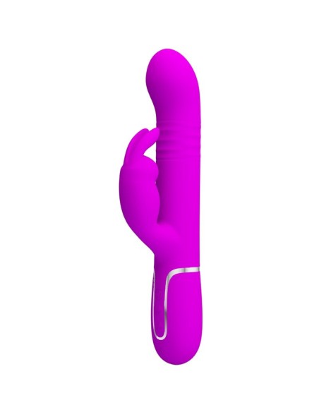 PRETTY LOVE - VIBRADOR COALE RABBIT PERLAS VIOLETA Vibradores Punto G