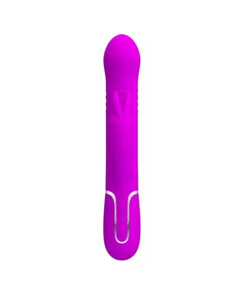 PRETTY LOVE - VIBRADOR COALE RABBIT PERLAS VIOLETA Vibradores Punto G
