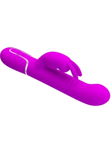 PRETTY LOVE - VIBRADOR COALE RABBIT PERLAS VIOLETA Vibradores Punto G