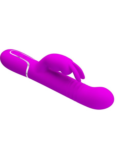 PRETTY LOVE - VIBRADOR COALE RABBIT PERLAS VIOLETA Vibradores Punto G
