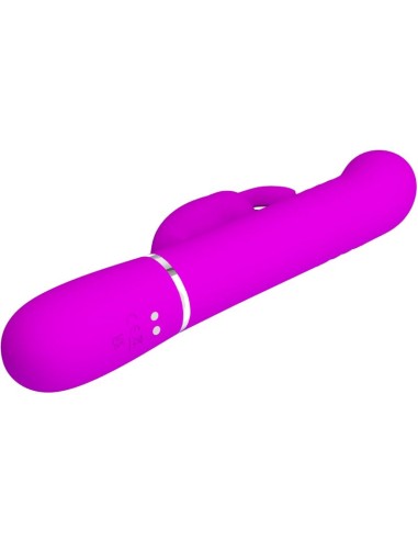 PRETTY LOVE - VIBRADOR COALE RABBIT PERLAS VIOLETA Vibradores Punto G