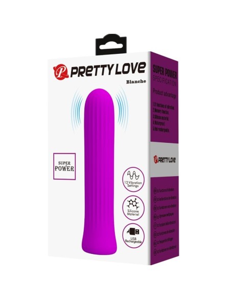 PRETTY LOVE - BLANCHE VIBRADOR ESTIMALADOR ROSA Mini vibradores