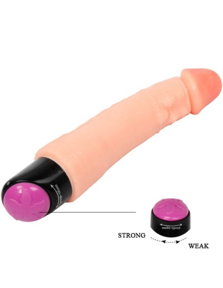 BAILE - VIBRADOR REALÍSTICO FLEXIBLE 25 CM Vibradores Realísticos