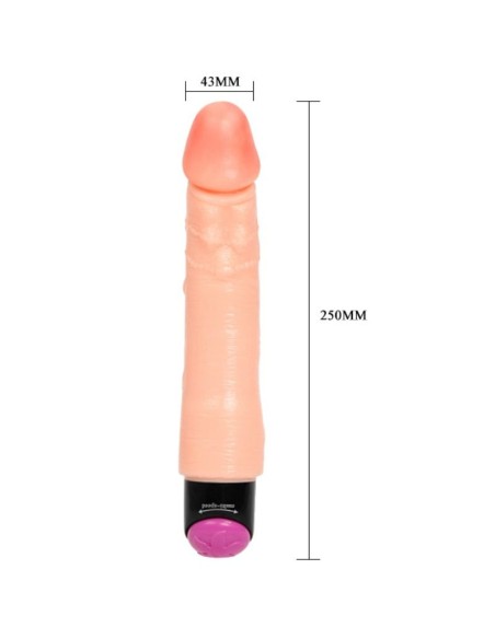 BAILE - VIBRADOR REALÍSTICO FLEXIBLE 25 CM Vibradores Realísticos