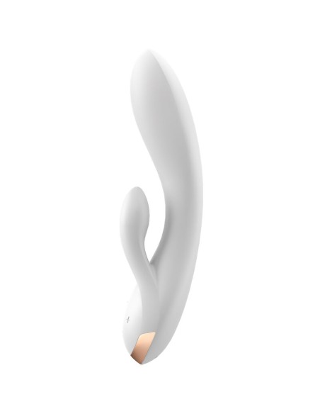 SATISFYER - DOUBLE FLEX VIBRADOR APP BLANCO Vibradores con APP