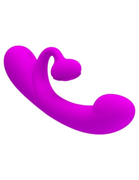 PRETTY LOVE - SINCERE VIBRADOR Y SUCCIONADOR DE CLÍTORIS SILICONA MORADO Succionadores sin vibración
