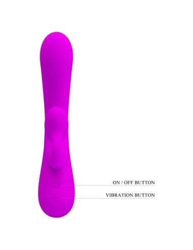 PRETTY LOVE - SINCERE VIBRADOR Y SUCCIONADOR DE CLÍTORIS SILICONA MORADO Succionadores sin vibración