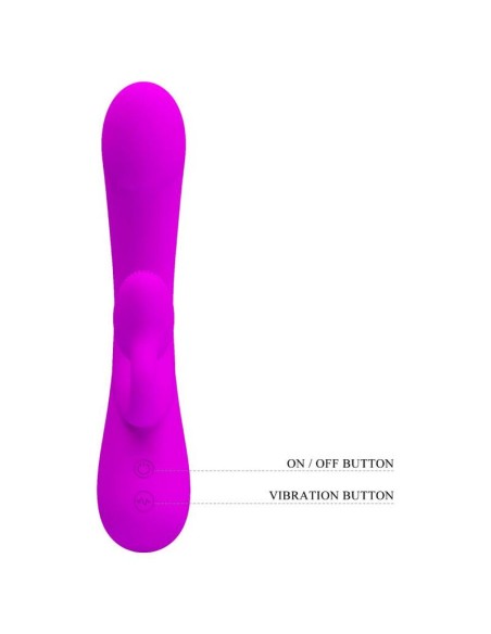 PRETTY LOVE - SINCERE VIBRADOR Y SUCCIONADOR DE CLÍTORIS SILICONA MORADO Succionadores sin vibración