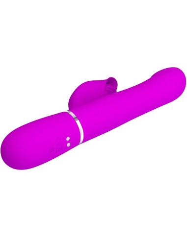 PRETTY LOVE - VIBRADOR RABBIT PERLAS VIOLETA Vibradores Rabbit