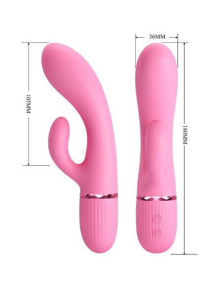 PRETTY LOVE - MARSKI VIBRADOR RABBIT & PUNTO G ROSA Vibradores Rabbit