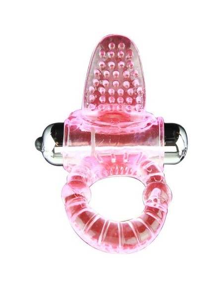 BAILE - SWEET ABS 10 RITMOS RING ANILLO PENE VIBRADOR ROSA Anillos con Vibración