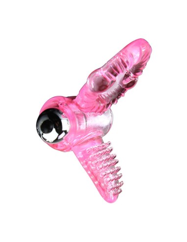 BAILE - SWEET ABS 10 RITMOS RING ANILLO PENE VIBRADOR ROSA Anillos con Vibración