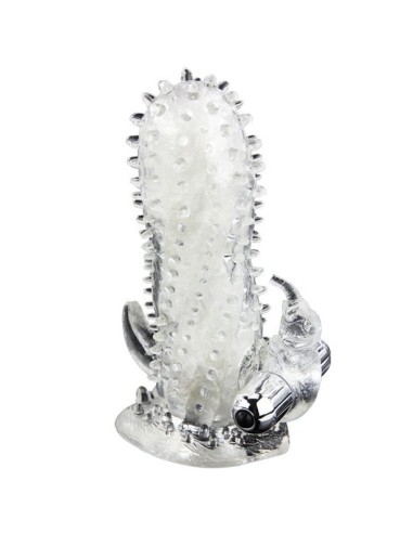 BAILE - BRAVE MAN EXTENSIÓN PENE VIBRADOR RABBIT Fundas Pene con Extensión