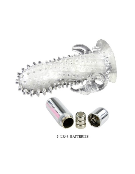 BAILE - BRAVE MAN EXTENSIÓN PENE VIBRADOR RABBIT Fundas Pene con Extensión