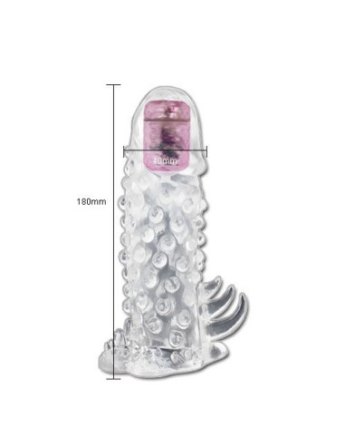 BAILE - BRAVE III MAN SENSOR EXTENSIÓN Fundas Pene con Extensión