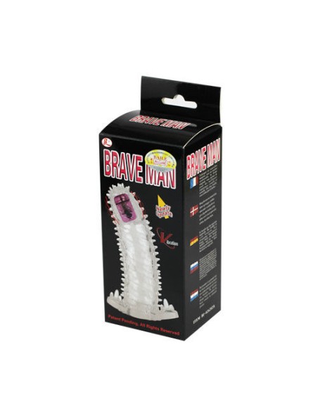 BAILE - BRAVE II MAN SENSOR EXTENSIÓN Fundas Pene con Extensión
