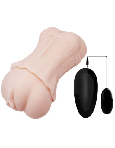 CRAZY BULL - MASTURBADOR WATER SKIN VAGINA CON BALA VIBRADORA 2 Balas vibradoras