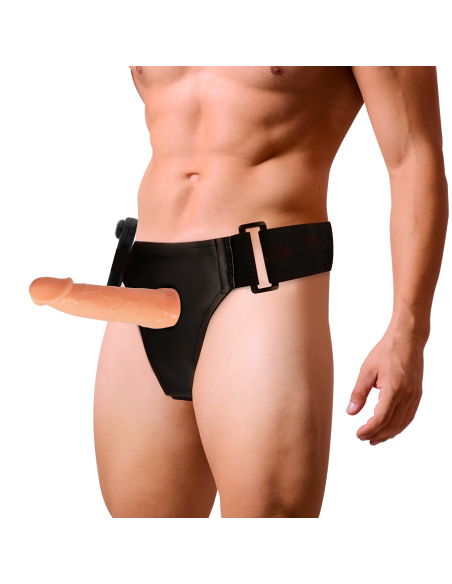 HARNESS ATTRACTION - ARNÉS HUECO WILLIAN CON VIBRADOR 17 CM -O- 4.5 CM Extensor pene con Arnés