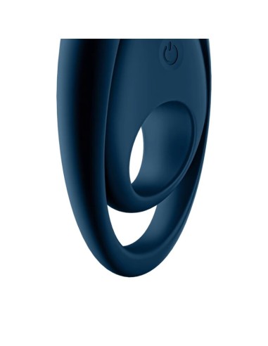 SATISFYER - GLORIOUS DUO ANILLO VIBRADOR AZUL Anillos con Vibración