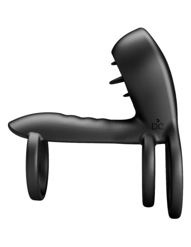 PRETTY LOVE - JAMMY FUNDA DE PENE 12 VIBRACIONES CON LENGUA RECARGABLE SILICONA Anillos con Vibración