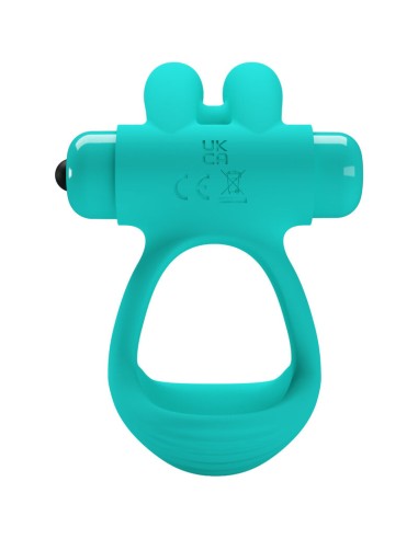 PRETTY LOVE - DANTE ANILLO VIBRADOR RABBIT VERDE Anillos con Vibración