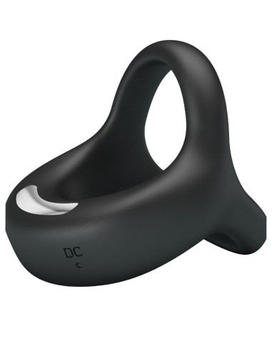 PRETTY LOVE - ELLIOTT ANILLO VIBRADOR NEGRO Anillos con Vibración