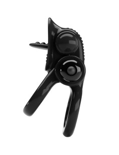 ARMONY - MANTA ANILLO VIBRADOR TESTÍCULOS NEGRO Anillos con Vibración 2
