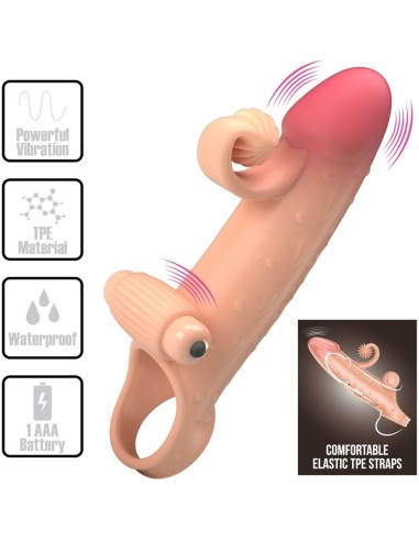 ROMANCE - FUNDA PARA PENE CON VIBRACIÓN NATURAL Fundas Pene con Extensión