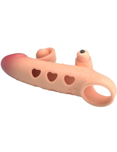 ROMANCE - FUNDA PARA PENE CON VIBRACIÓN NATURAL Fundas Pene con Extensión