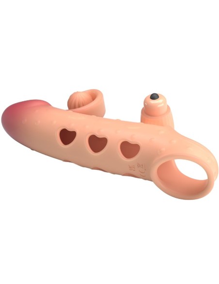ROMANCE - FUNDA PARA PENE CON VIBRACIÓN NATURAL Fundas Pene con Extensión