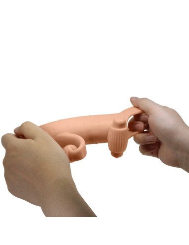 ROMANCE - FUNDA PARA PENE CON VIBRACIÓN NATURAL Fundas Pene con Extensión