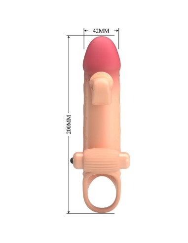 ROMANCE - FUNDA PARA PENE CON VIBRACIÓN NATURAL Fundas Pene con Extensión