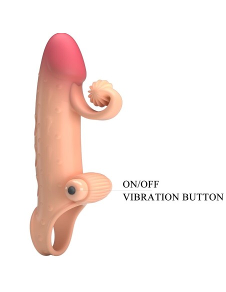 ROMANCE - FUNDA PARA PENE CON VIBRACIÓN NATURAL Fundas Pene con Extensión