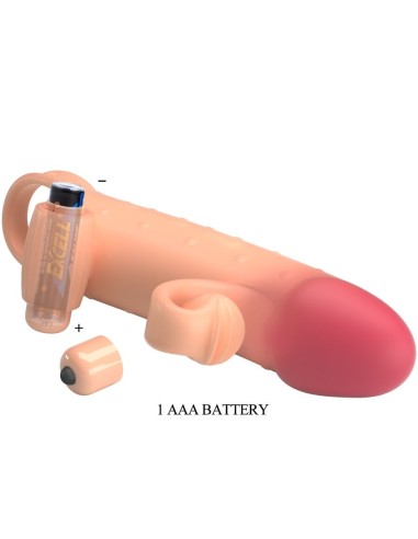 ROMANCE - FUNDA PARA PENE CON VIBRACIÓN NATURAL Fundas Pene con Extensión