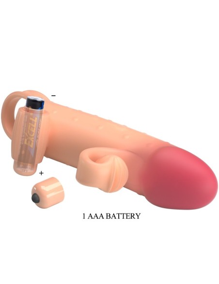 ROMANCE - FUNDA PARA PENE CON VIBRACIÓN NATURAL Fundas Pene con Extensión