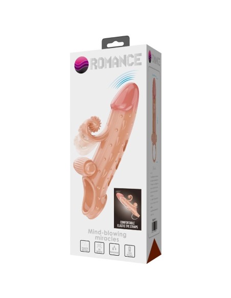 ROMANCE - FUNDA PARA PENE CON VIBRACIÓN NATURAL Fundas Pene con Extensión