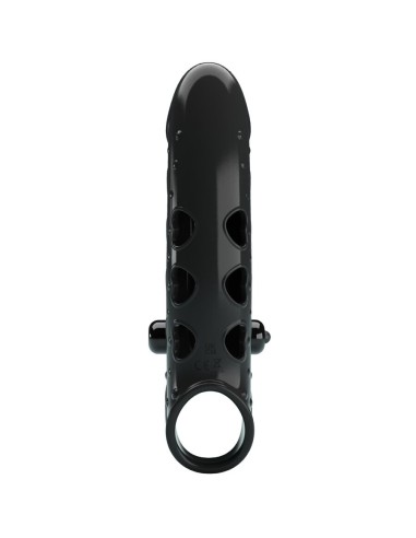 ROMANCE - FUNDA PARA PENE CON VIBRACIÓN NEGRO Fundas Pene con Extensión