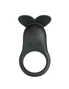 ARMONY - MANTA ANILLO VIBRADOR TESTÍCULOS NEGRO Anillos con Vibración 2