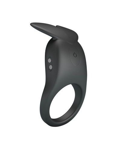 PRETTY LOVE - CARLTON ANILLO PARA PENE CON ESTIMULADOR DE CLÍTORIS Anillos con Vibración