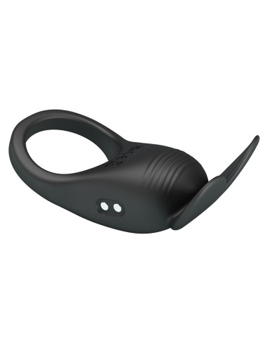 PRETTY LOVE - CARLTON ANILLO PARA PENE CON ESTIMULADOR DE CLÍTORIS Anillos con Vibración