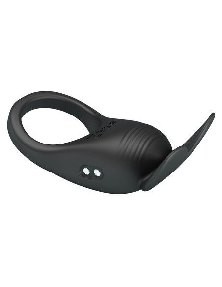 PRETTY LOVE - CARLTON ANILLO PARA PENE CON ESTIMULADOR DE CLÍTORIS Anillos con Vibración