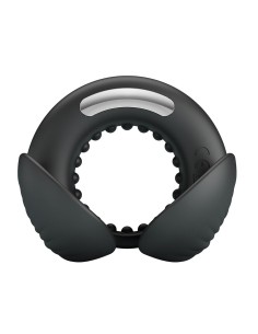 ARMONY - MANTA ANILLO VIBRADOR TESTÍCULOS NEGRO Anillos con Vibración 2