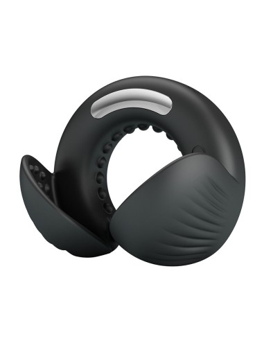 PRETTY LOVE - QUENTIN ANILLO PARA PENE CON ESTIMULADOR TESTICULAR Anillos con Vibración