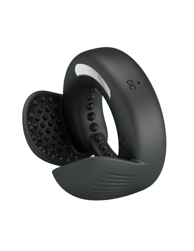 PRETTY LOVE - QUENTIN ANILLO PARA PENE CON ESTIMULADOR TESTICULAR Anillos con Vibración