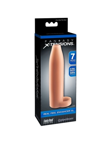 FANTASY X- TENSIONS - REAL FEEL EXTENSIÓN DE PENE XL Fundas Pene con Extensión